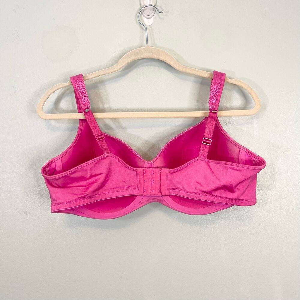 Playtex Women's Pink Stretch Intimates Padded Full Coverage Bra Size 42C - Picture 2 of 9